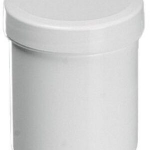 Bürkle Screw Cap Tube 25 ml, PP, White LaboPlast, Diameter 41x40 mm with Screw Cap