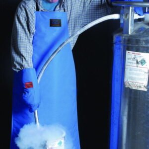 Cryo.Expert Cryo Protection Set – Gloves 400mm XL, Face Shield, Apron, and Two Safety Labels