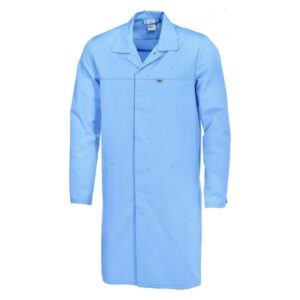 Bierbaum-Proenen BP Laboratory Coat Size MN, Light Blue 65% Polyester / 35% Cotton 1/1 Arm, Unisex