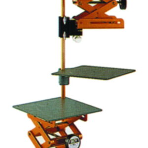 Rudolf Retort Stand Plate Type 133 200x200 mm, for Application on Frames