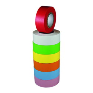 LLG Adhesive Label Tape, White Length: 12.7 m, Width: 12.7 mm, Pack of 6