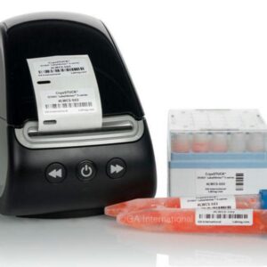 CryoSTUCK® labels for frozen surfaces 1.5" x 0.75" / 38.1mm x 19.1mm roll with 750 labels