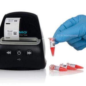 CryoSTUCK® labels for frozen surfaces 1" x 0.5" / 25.4mm x 12.7mm roll with 750 labels