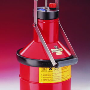 KGW Schieder Disposal Cans, Orange Coating, Type E2, Cap. 15 Ltrs