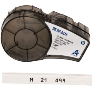 Brady High Performance Labels White Nylon Cloth B-499-M21