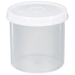 Bürkle Screw Jars 500ml, PP, Transparent, 104x100mm w. Screw-Lid PE