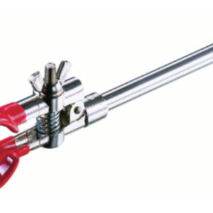 Usbeck Tripod Clamp, 38-60 mm, Zinc Die-Cast, Nickel-Plated, Plastic-Coated