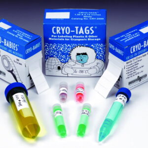 Heathrow Scientific Cryo-Tags 38x19mm White, Pack of 1000 pcs/roll