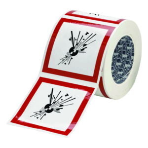 Brady GHS Symbol "Hazardous to the Environment" PIC 1806-100*100-B7541-RLL 100x100 mm, Roll, Pack of 250