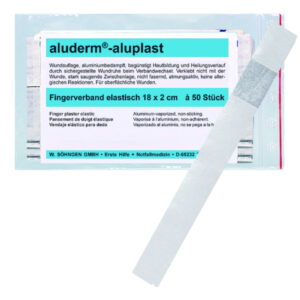 W.Söhngen Aluderm Aluplast Elastic Finger Bandage Pack of 50