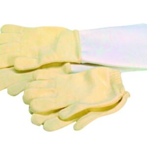 Ganterie Temperature Protective Gloves, Long Cuff, Nomex, Temperature Resistant to 250°C