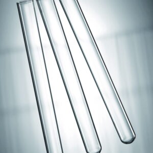 Scherf Test Tubes 130x16,00x1.1-1.2mm Boro 3.3 Glass, Without Rim, Round Bottom, Pack of 100