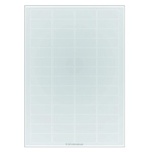 Cryogenic Labels Cryo-LazrTAG, 45mm x 20mm white, -196°C...+120°C, pack of 896 labels