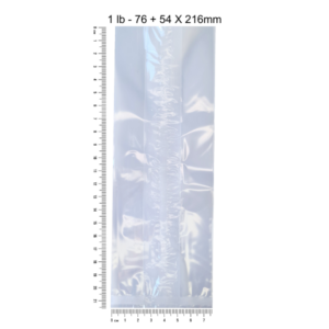 Cellophane Packets (100 units)(1lb 76 + 54 x 216mm 30 mic)