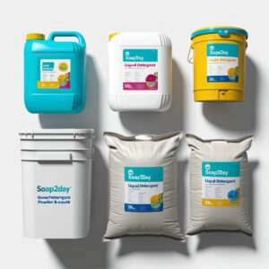 Bulk dish laundry detergent