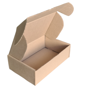 Brown Kraft Large Rectangle Shipper Box – 370 x 225 x 120mm