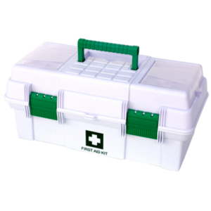 First aid Box for Reg 3 or Reg 7 – Empty White Plastic Tool Box