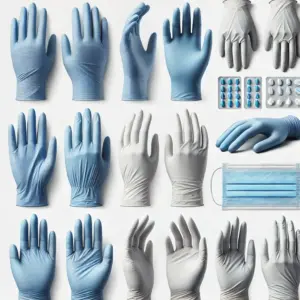 B. Braun Vasco Disposable Operation Gloves, Size 6.5 OP Powdered, Latex, Powdered, Pair Sterile Packed, Pack of 50 Pair