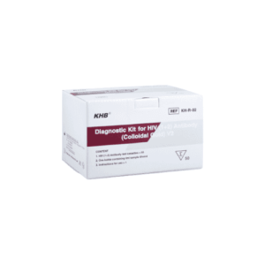 KHB HIV Diagnostic Kit Antibody 50’s – includes lancets & swabs