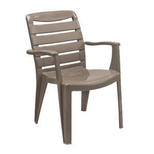 MIA HIGH BACK CHAIR- Cappuccino