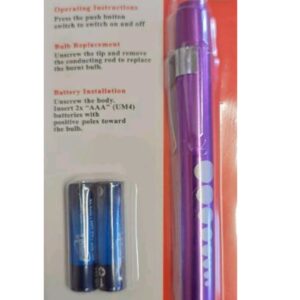 Pupil torch with batteries