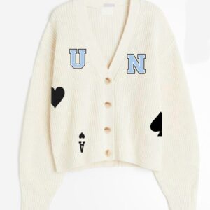 Ace of Spades - Beige Cardigan
