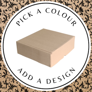 Design Shipper (Square) – Brown Kraft