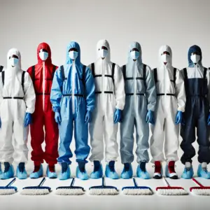 Disposable Coveralls blue large