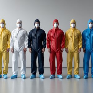 LLG Lab Coat Size 50, 100% Cotton for Men