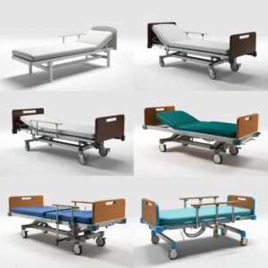 Patient checkup bed