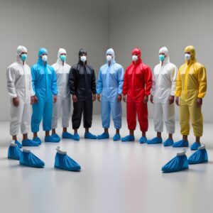 Disposable Coveralls black small