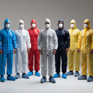 Disposable Coveralls black small