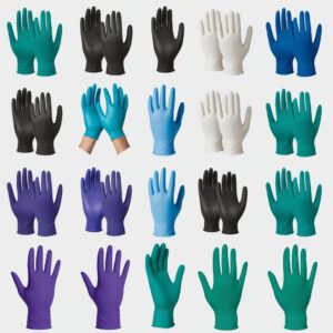 Unigloves Examination Gloves Size L 8-9 "SELECT PLUS", Latex Non-Sterile, Powder-Free, Pack of 100