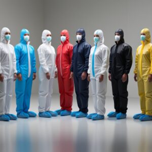 Disposable Coveralls Blue Large