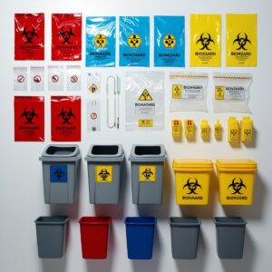 biohazard plastic bag