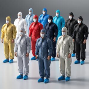 Disposable Coveralls blue
