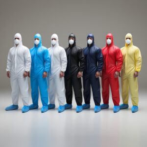 Disposable Coveralls blue large
