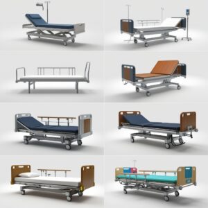 Health inspection bed