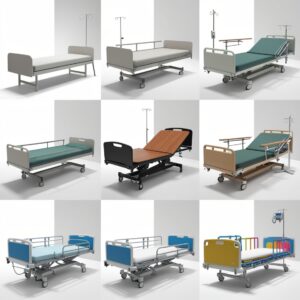 Doctor's evaluation bed