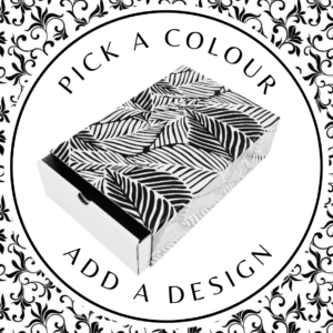 Design Match-box (L) – White Kraft 350 x 240 x 90mm