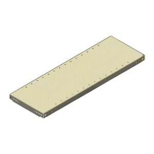 Bolted Shelving Steel Shelf - Uni-Angle - Painted - 91.4 x 45.7 cm