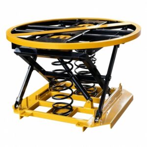 Spring Pallet Leveller Table - Manual - 2000kg Capacity - 700mm Lift