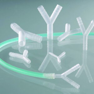 Bürkle Y Connector 13–15 mm, PP Cylindrical Spouts, Pack of 10