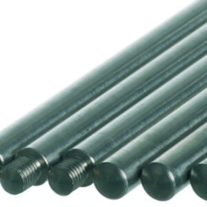 BOCHEM Support Rods, 18/8 Steel, 12 mm O.D., with Thread