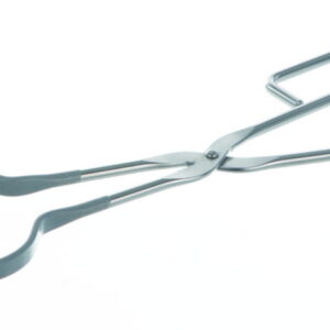 BOCHEM Flask Tong, 18/10 Steel, Polyamide-Coated Points, Clamping 30 mm, Length 250 mm