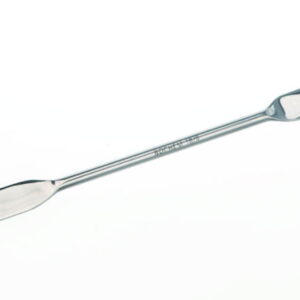BOCHEM Double-Ended Spatulas 130x9 mm Straight, Nickel 99.9%