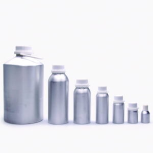 ISOLAB Aluminium Bottle Economy 60 mL, Narrow Neck, Screw Cap