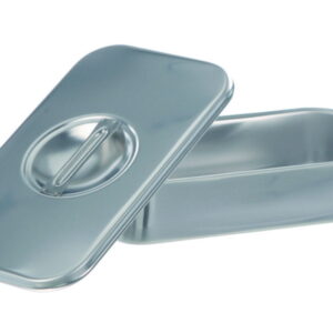 BOCHEM Instrumentd Tray 230x133x55 mm with Lid, 18/10-Steel Lid with Handle