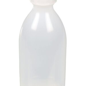 Bürkle Bio-Narrow Neck Bottles 250 ml Green LDPE, m.V., LaboPlast, Pack of 10