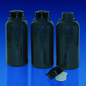 Kartell Narrow Neck Bottle 2000mL PE Grey with Closure